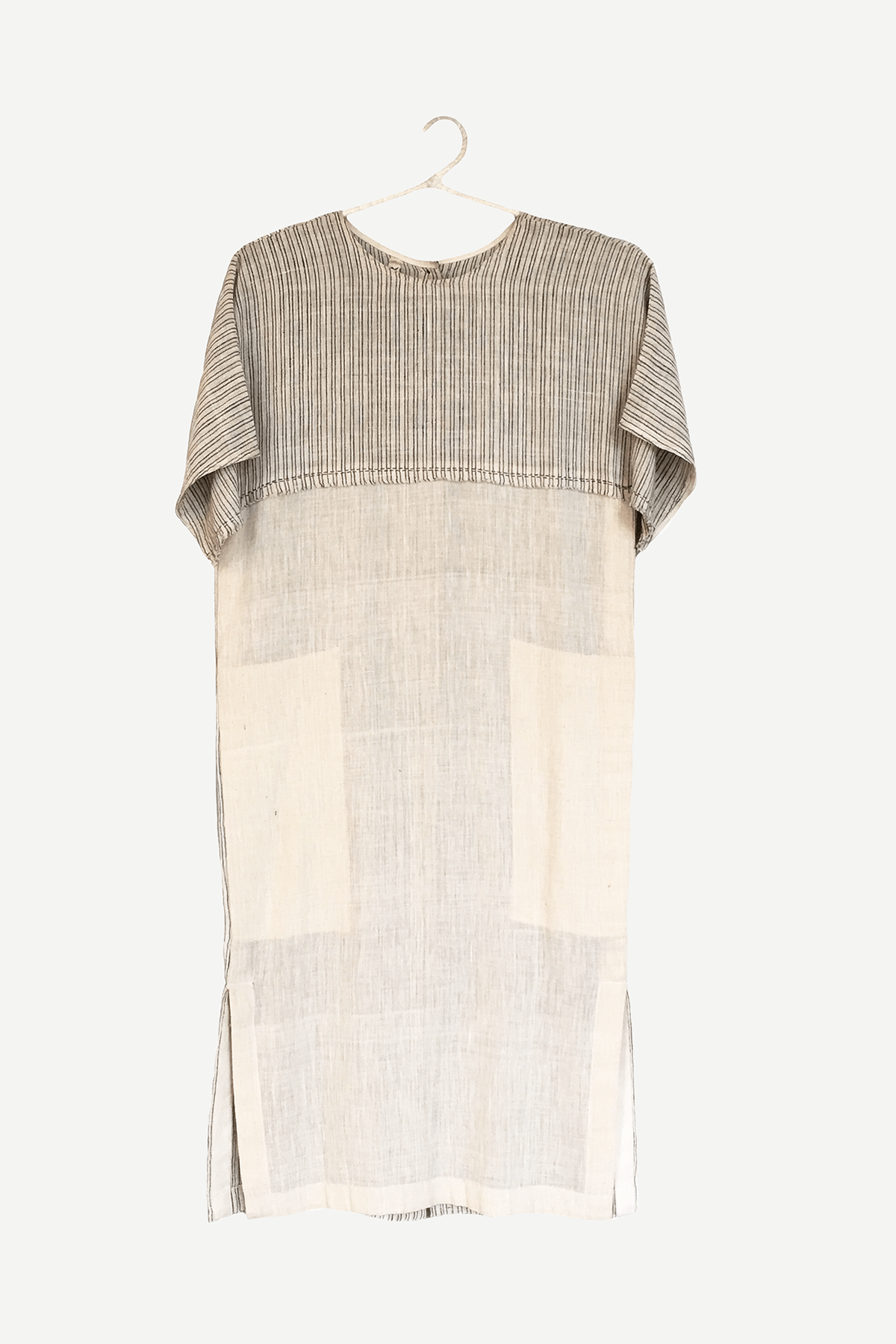 TAN SHIFT DRESS