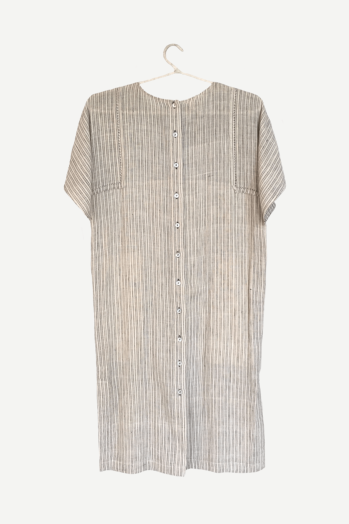 TAN SHIFT DRESS