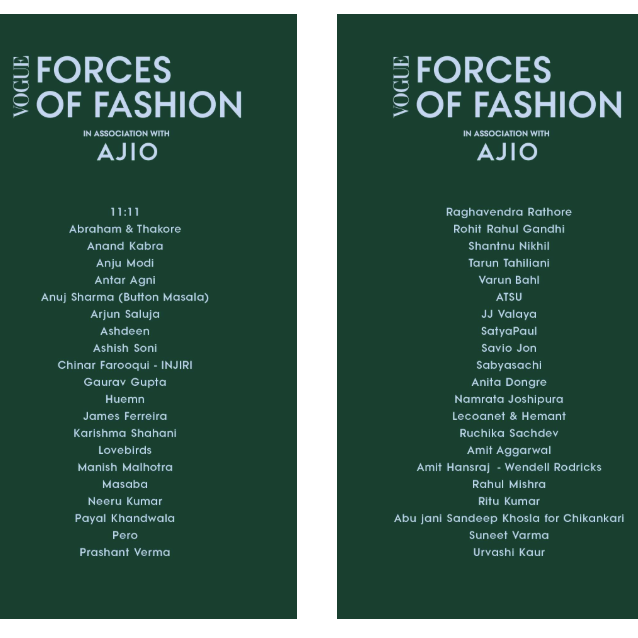 Vogue India Forces of Fashion, Sep 2024